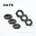 ISO8675 Grau 05 Black Oxide Acabar Hex Nuts finos